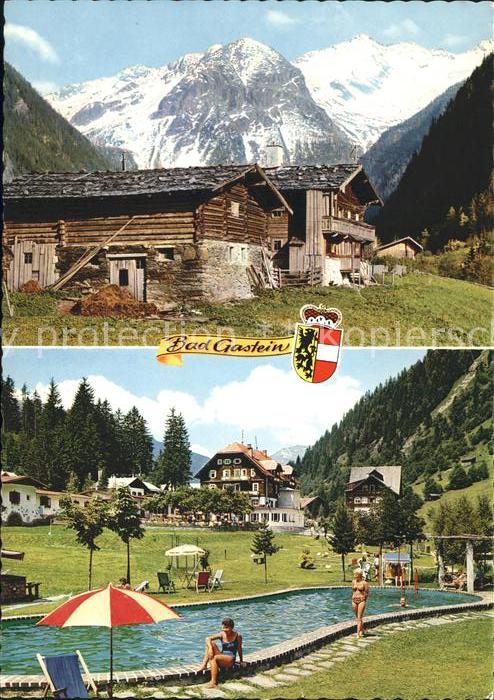 Badgastein Malerwinkel im Koetschachtal Hotel Gruener Baum Schwimmbad