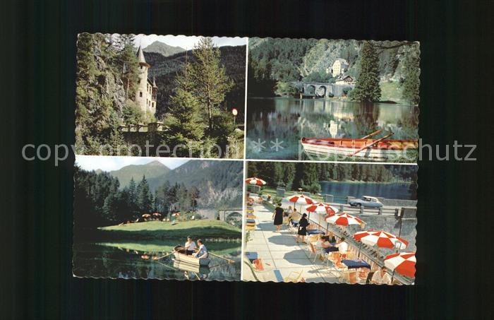 Nassereith Hotel Schloss Fernsteinsee Bootspartie Terrasse