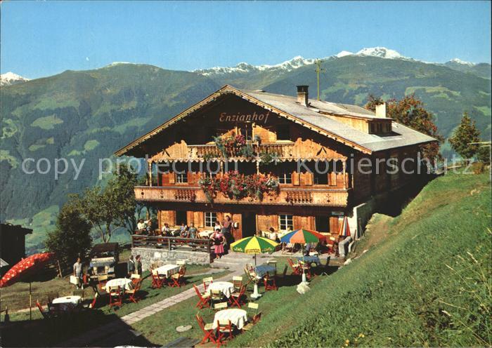 Zell Ziller Tirol Alpengasthof Enzianhof