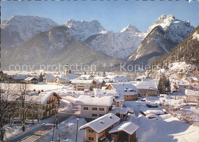 Lofer mit den Loferer Steinbergen