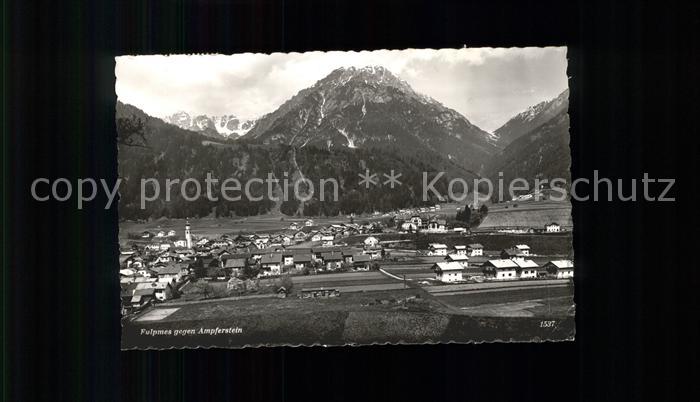 Fulpmes Tirol mit Ampferstein