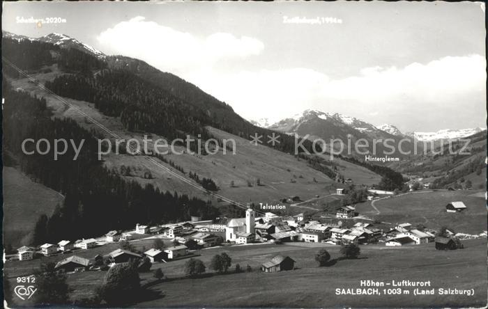 Saalbach-Hinterglemm Panorama Talstation