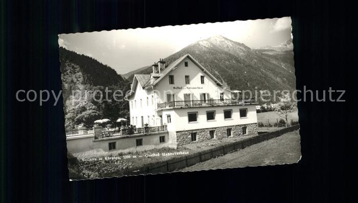 Mallnitz Kaernten Gasthof Hannoverhaus