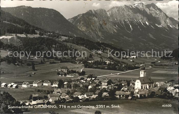 Groebming Steiermark mit Grimming