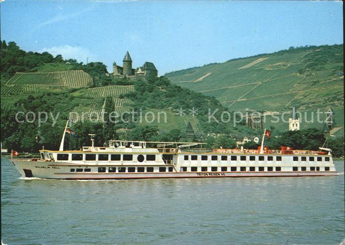 Schiffe Ships Navires M.P.S. Wilhelm Tell Triton Reisen AG