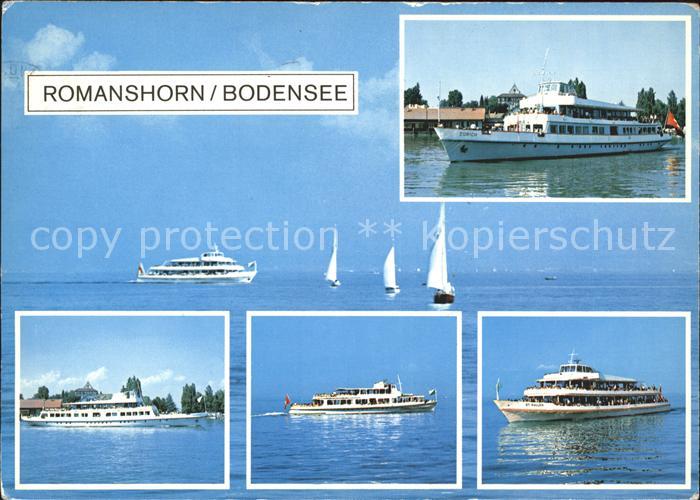 Motorschiffe M/S Zürich Thurgau Säntis St. Gallen Ro
