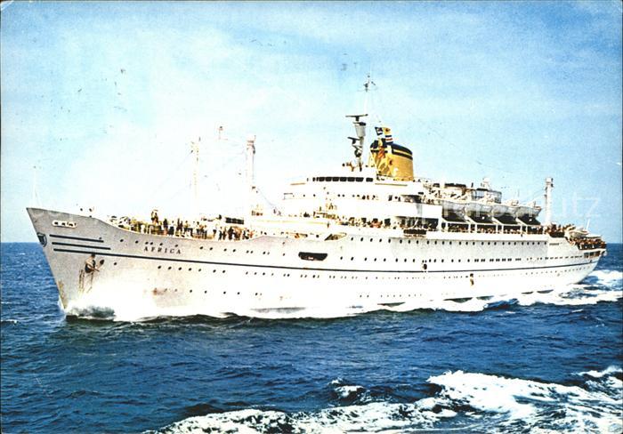 Dampfer Oceanliner M/S Africa