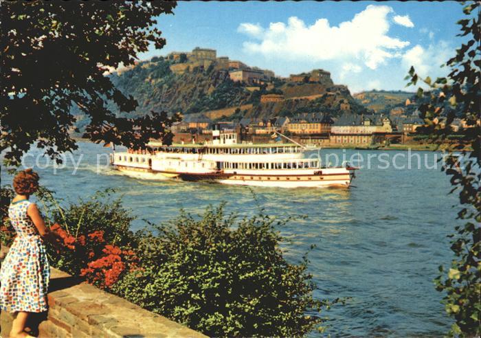Motorschiffe Koblenz Feste Ehrenbreitstein