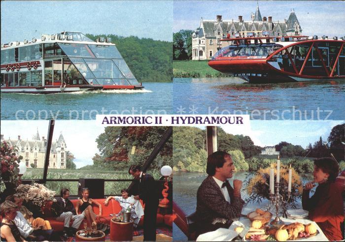Schiffe Ships Navires Armoric II Hydramour Bateaux-Restaurant