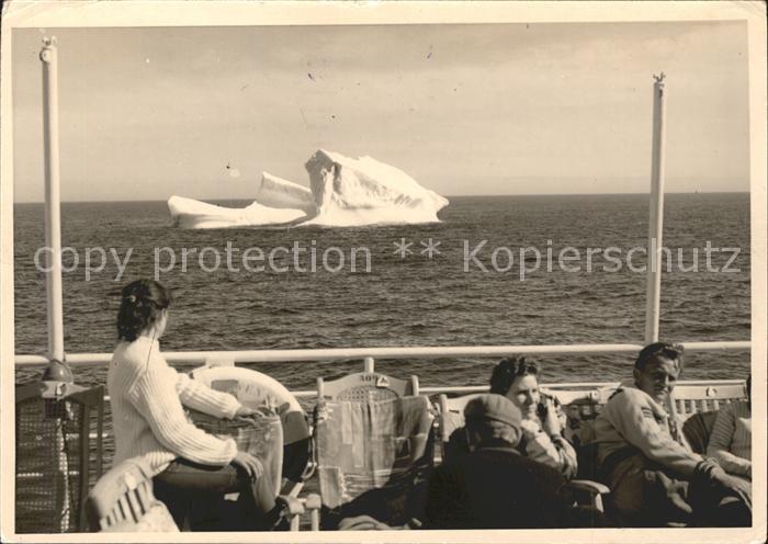Schiffe Ships Navires Eisberg