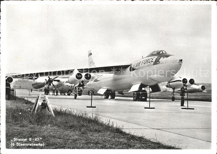 Flugzeuge Militaria Stratojet B-47 U.S. Air Force