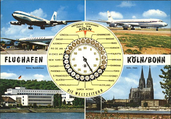 Flugzeuge Zivil Pan American Flughafen Koeln-Bonn Bundeshaus