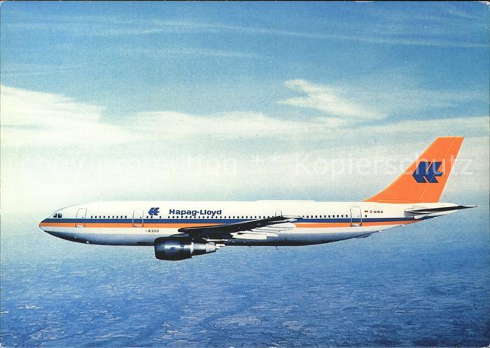 Flugzeuge Zivil Hapag-Lloyd Airbus A-300 B4
