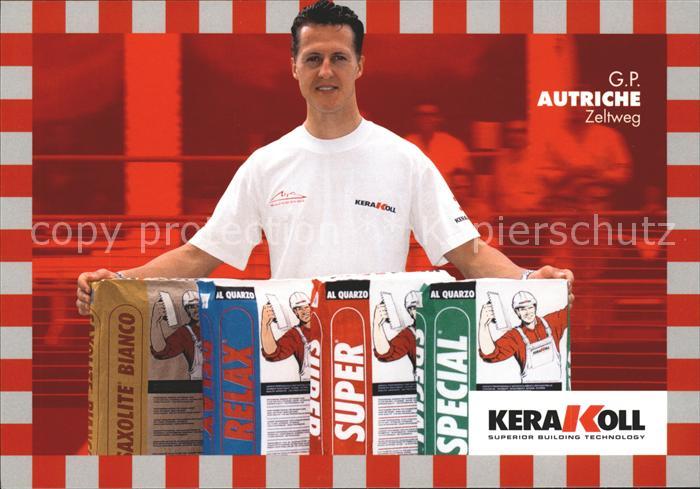 Persoenlichkeiten Michael Schuhmacher Kerakoll Werbung