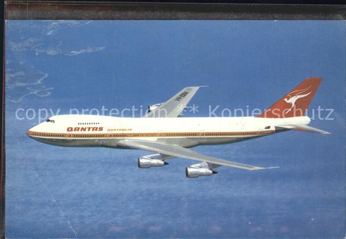 Flugzeuge Zivil Qantas 747B
