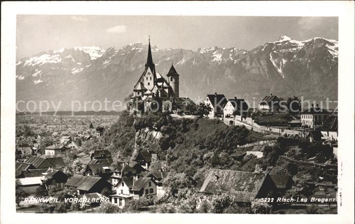 Rankweil Vorarlberg Wallfahrtskirche Alpenpanorama