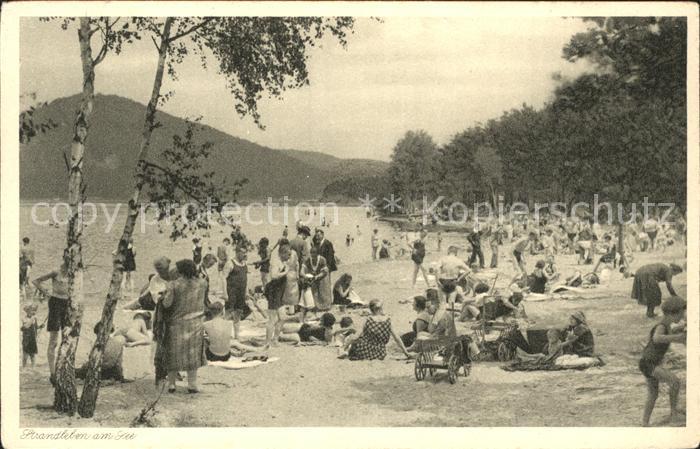 Hirschberg Doksy Strandleben am See