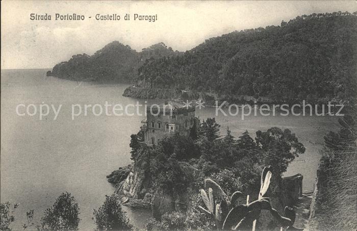 Portofino Liguria Strada Portofino Castello di Paraggi