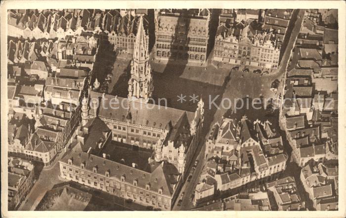Bruxelles Bruessel Grande Place Grote Markt vue aerienne