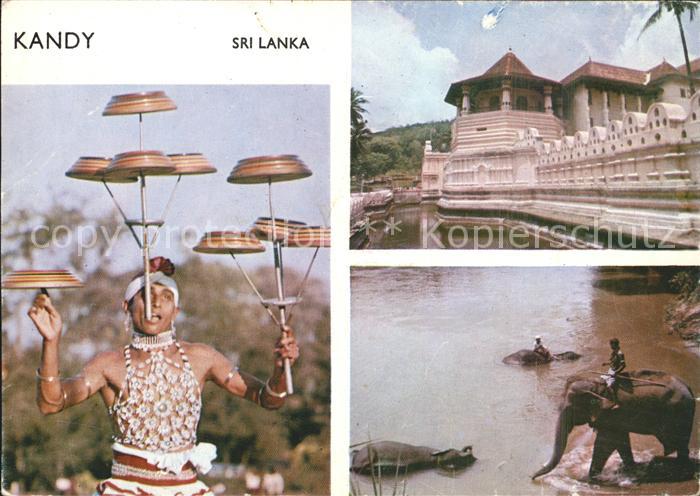 Kandy Sri Lanka Temple of the Tooth Relic of the Buddha Elephant
