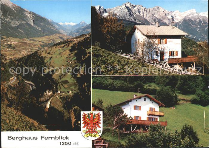 See Tirol Berghaus Fernblick Alpenpanorama Wappen