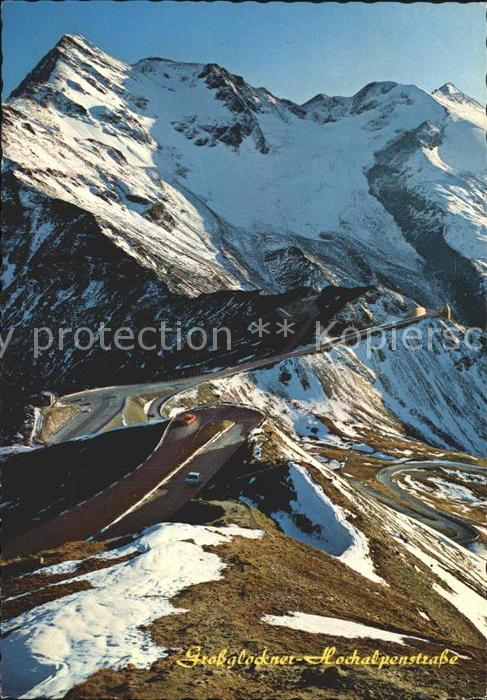Heiligenblut Kaernten Grossglockner Hochalpenstrasse Blick von Edelweissspitze