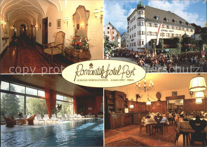 Imst Tirol Romantik Hotel Post Schloss Sprengenstein Hallenbad Festumzug