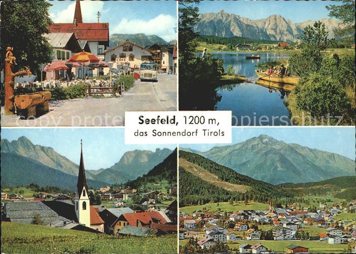 Seefeld Tirol Dorfstrasse Brunnen Wildsee Wettersteingebirge Karwendelgebirge Ho