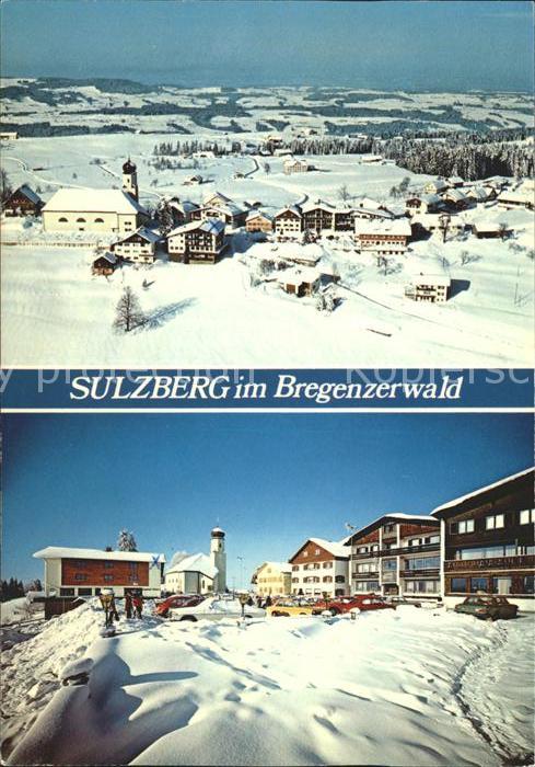 Sulzberg Vorarlberg Panorama Bregenzerwald Dorfpartie Kirche