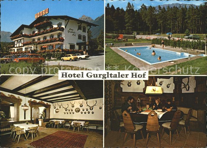 Tarrenz Hotel Gurgltaler Hof Gastraum Swimming Pool