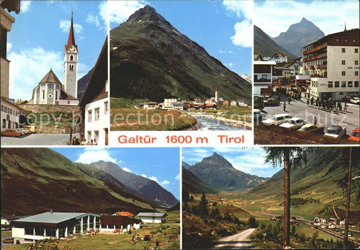 Galtuer Tirol Teilansichten Kirche Ballunspitze