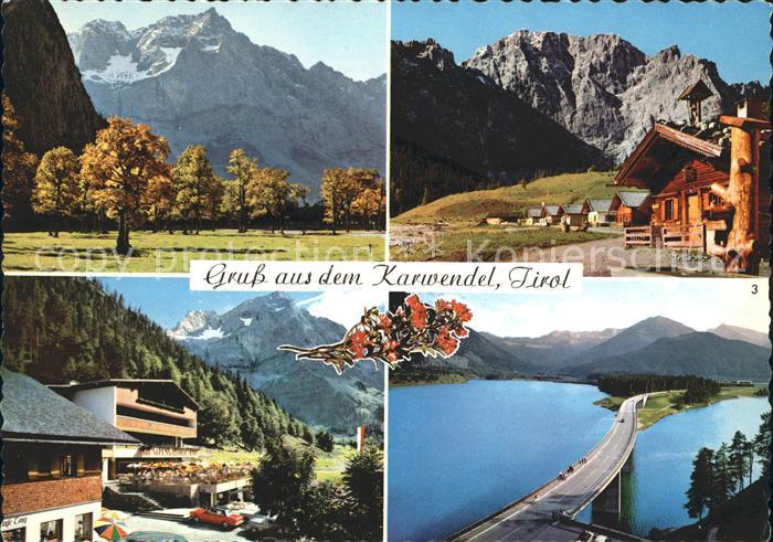 Hinterriss Tirol Ahornboden Engalm gegen Grubenkar Sylvensteinsee Falkenhuette A