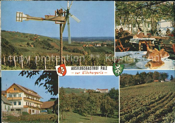 Kloech Ausflugsgasthof Palz Kloecherperle Weinbau
