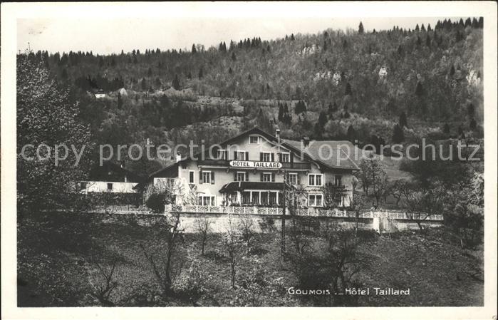 Goumois Doubs Hotel Taillard
