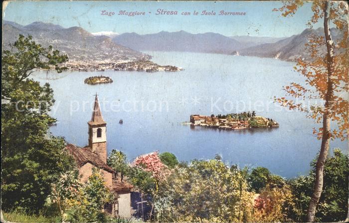 Lago Maggiore Stresa con le Isole Borromee