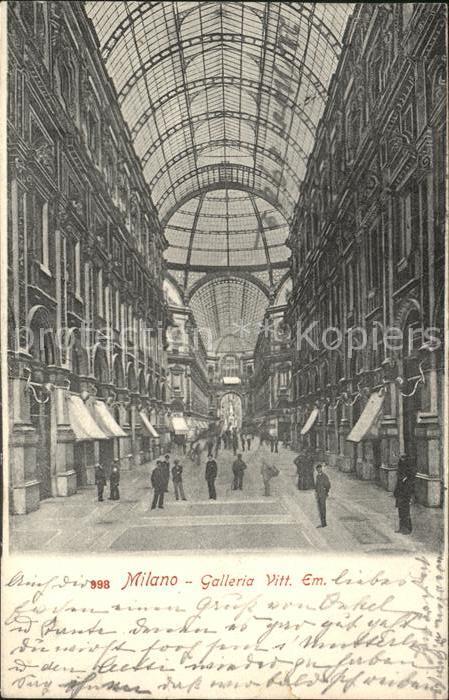 Milano Galleria Vitt. Em.