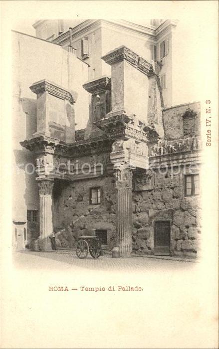 Rom Roma Tempio di Pallade