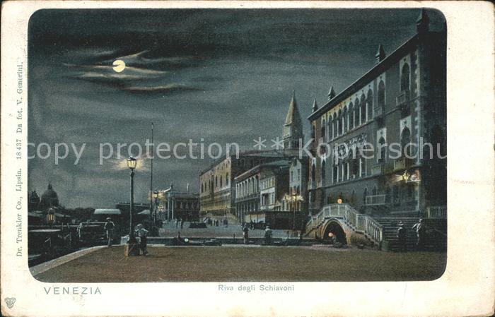 Venezia Venedig Riva degli Schiavoni