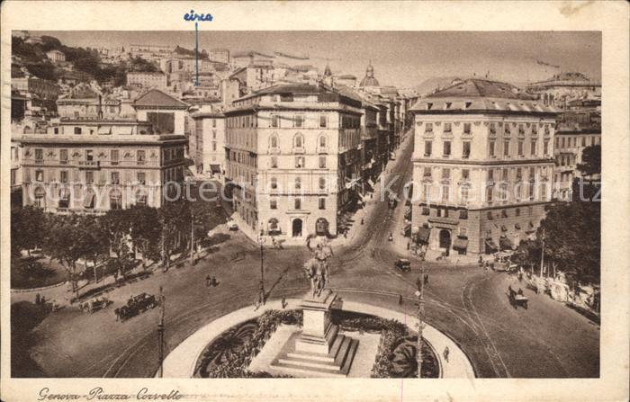 Genova Genua Liguria Piazza Corvello