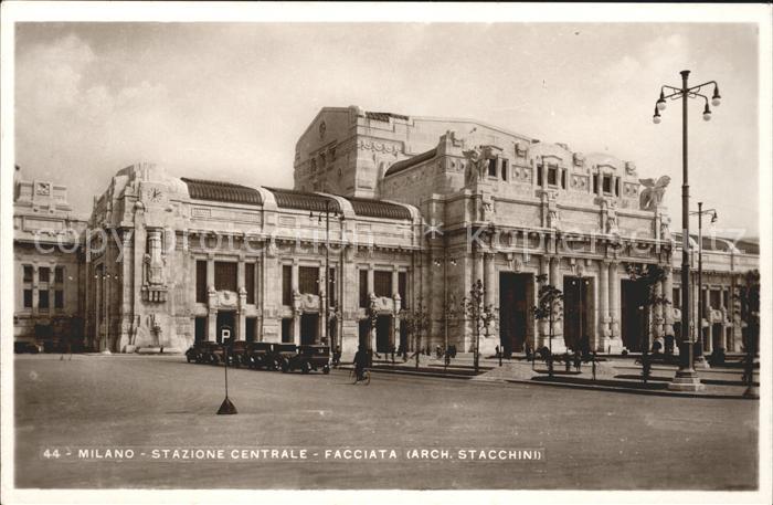 Milano Stazione centrale - Facciata