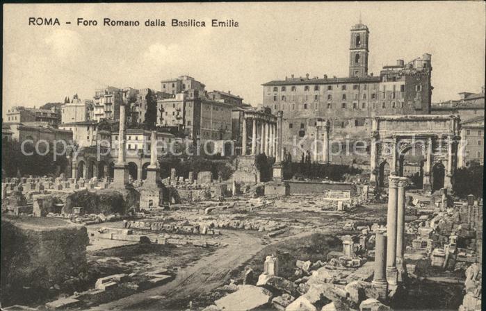 Rom Roma Foro Romano dalla Basilicata Emilia