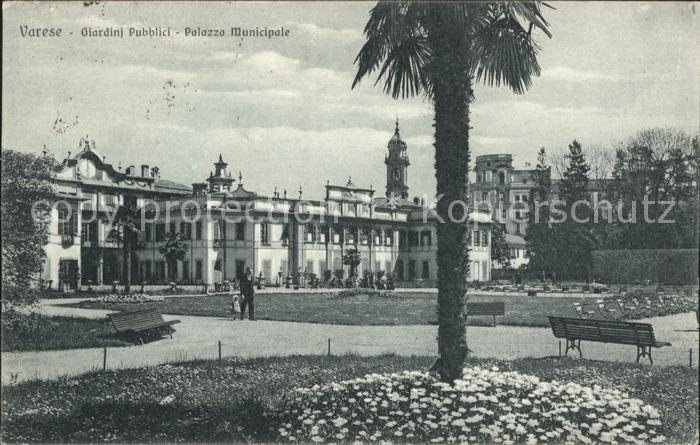Varese Giardini pubblici - Palazzo Municipale