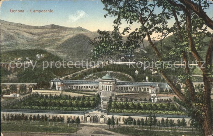 Genova Genua Liguria Camposanto