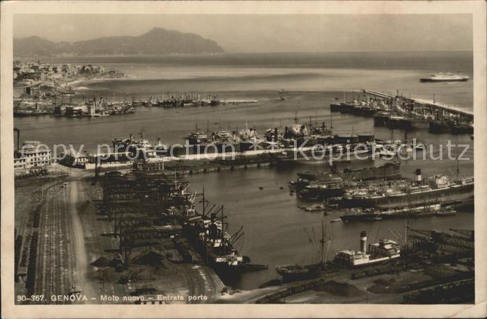 Genova Genua Liguria Moto nuovo - Entrata porto