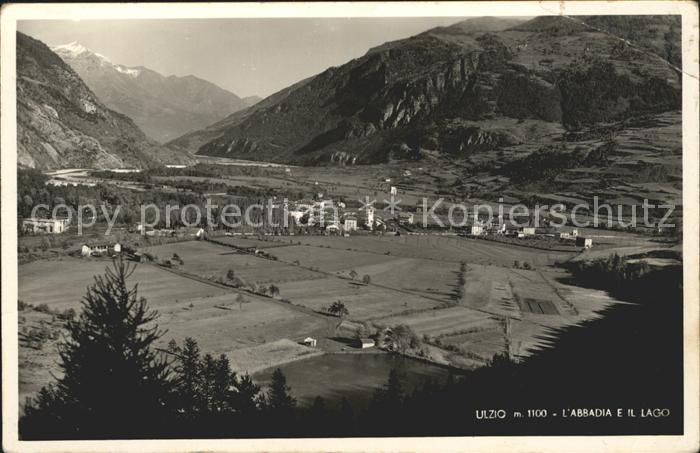 Ulzio m. 1100 L Abbadia e il lago