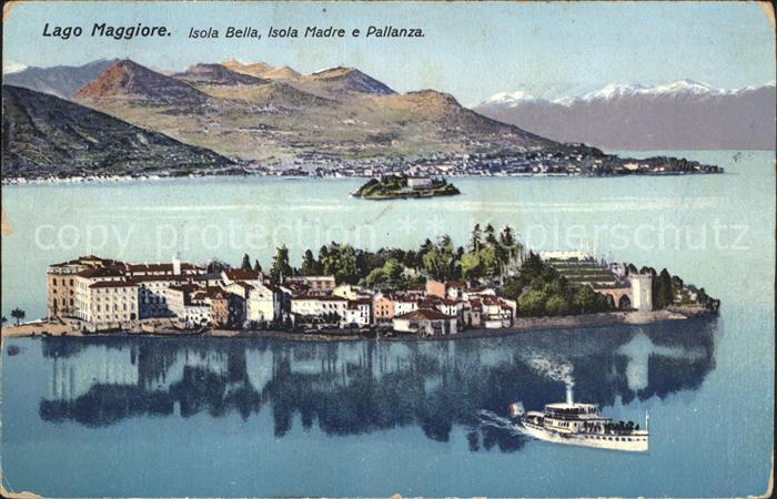 Lago Maggiore Isola bella isola madre e Pallanza