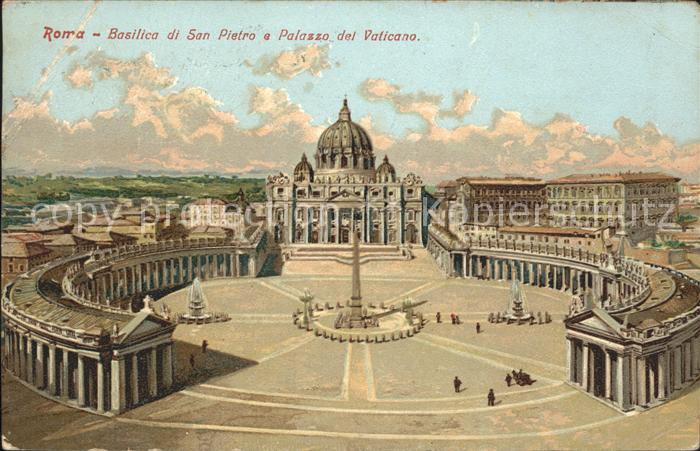Rom Roma Basilica di San Pietro e Palazzo del Vaticano