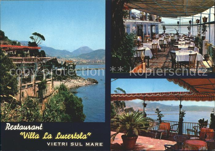 Vietri sul Mare Restorante-Pensione Villa la Lucertola sul mare
