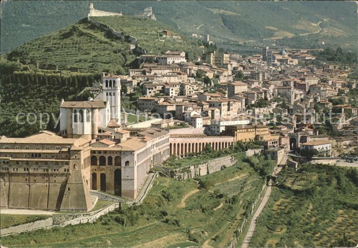 Assisi Umbria Huegel Landschaft