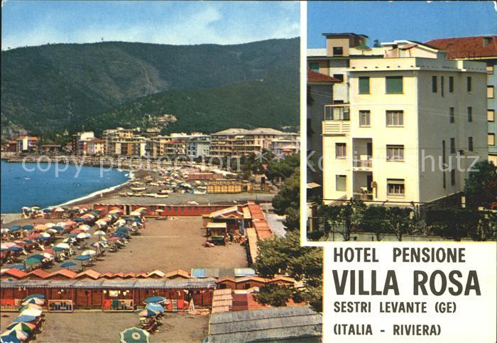 Sestri Levante Hotel Pensione Villa Rosa Riviera